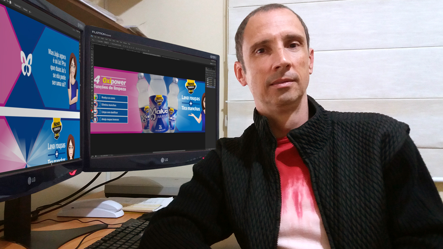 Lawrence Marangoni, designer e publicitário